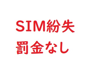 楽天モバイル解約SIMが紛失して返却できない場合の罰金や罰則は無い