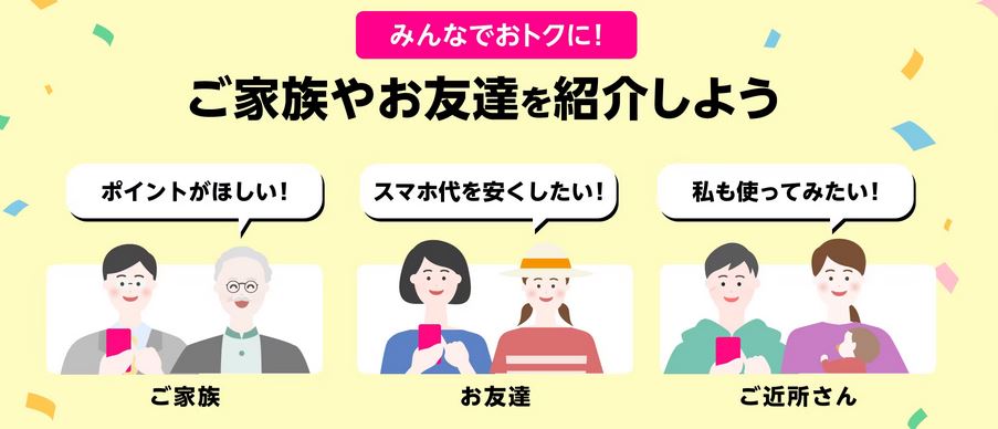 楽天モバイル 紹介キャンペーンURL 知らない人でもOK・身バレ悪用心配なし