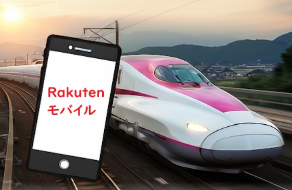 楽天モバイルは新幹線で繋がらない？遅い？電波など口コミで検証