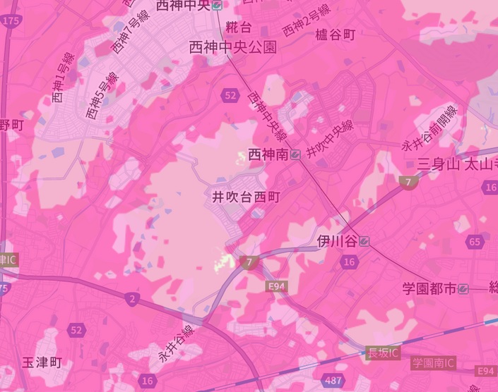 神戸市西区の楽天モバイル4G通信状態は？